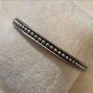 Napier Silver Beaded Bracelet